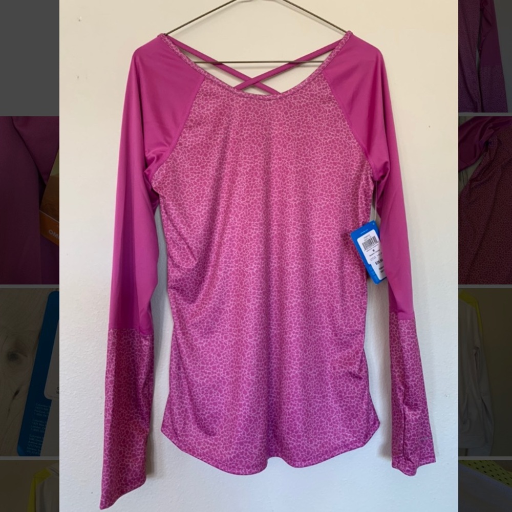 Columbia Long Sleeved Athletic Shirt
